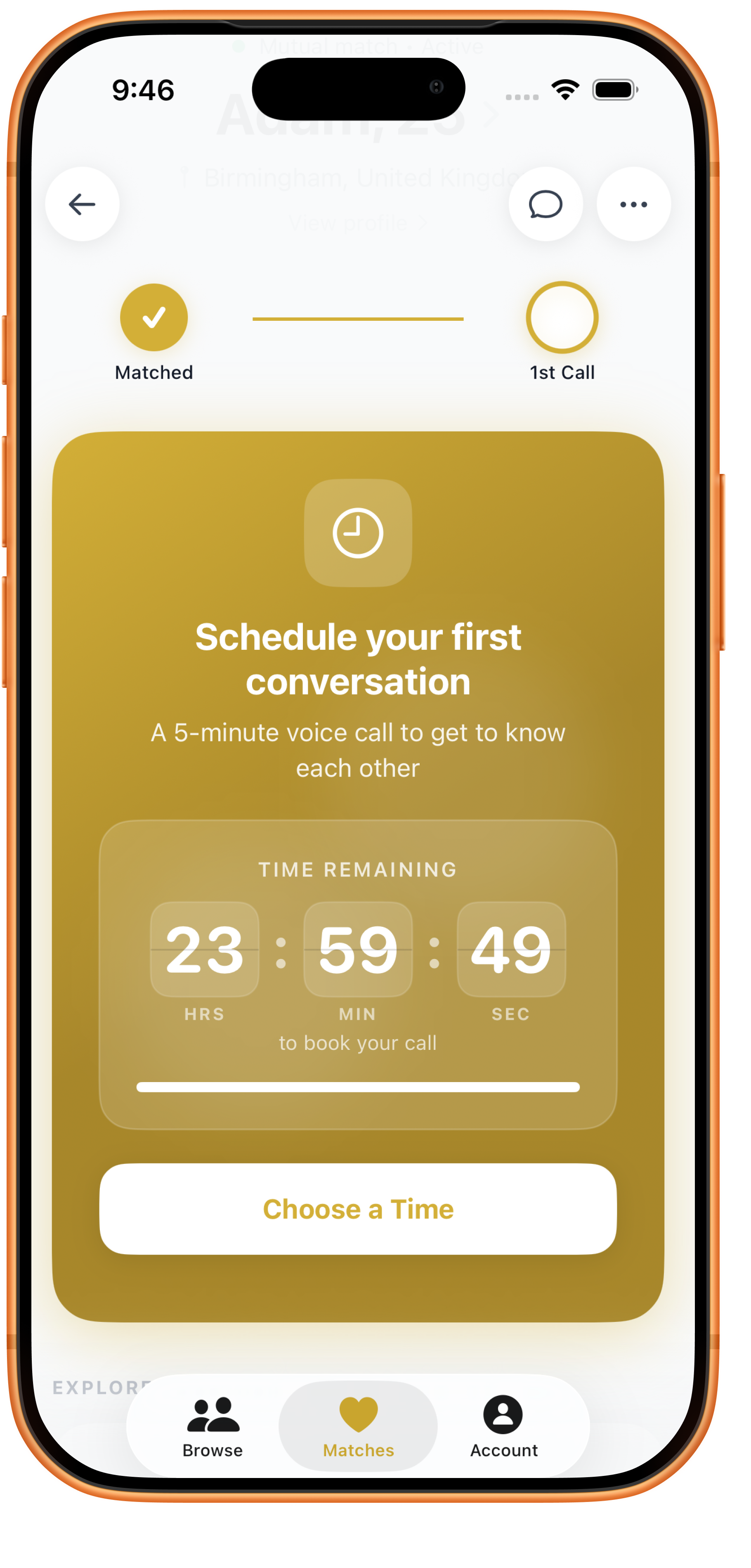 Niyyah app — guided conversation